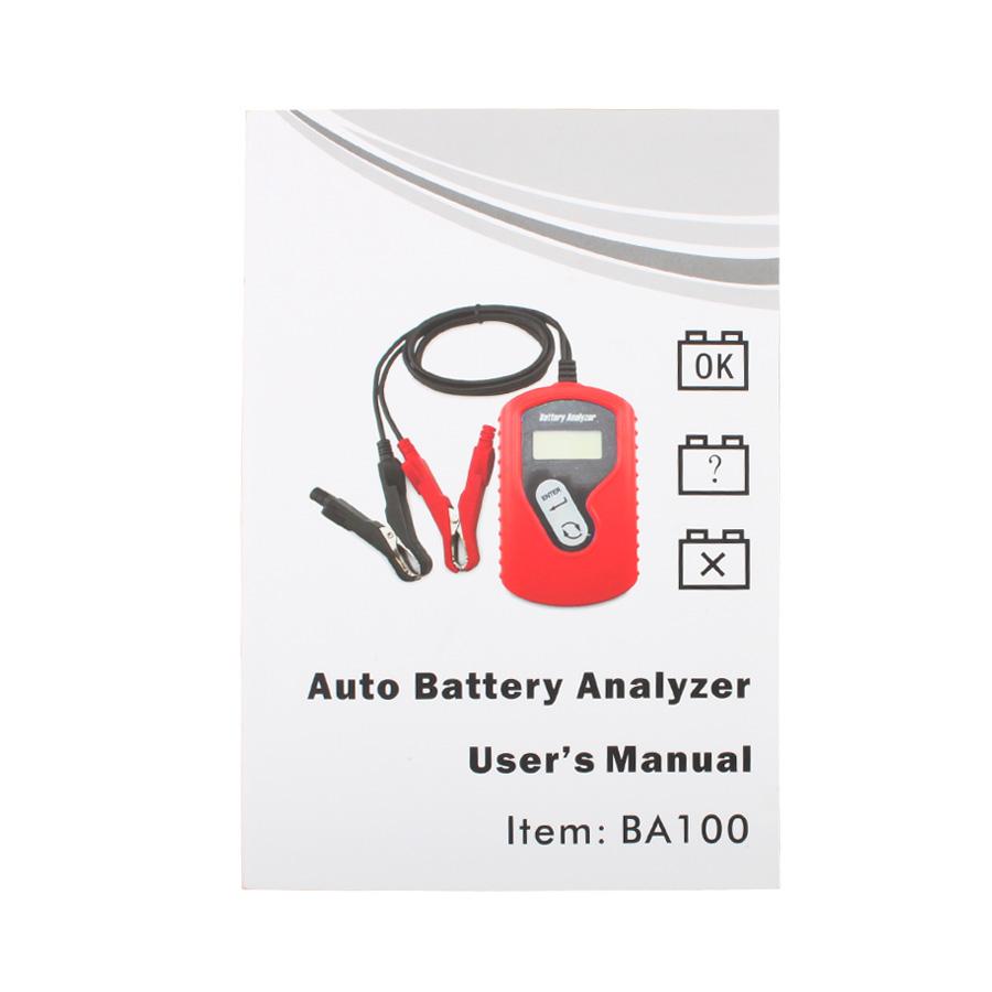 BA100 Batterieanalysator für Fahrzeuge