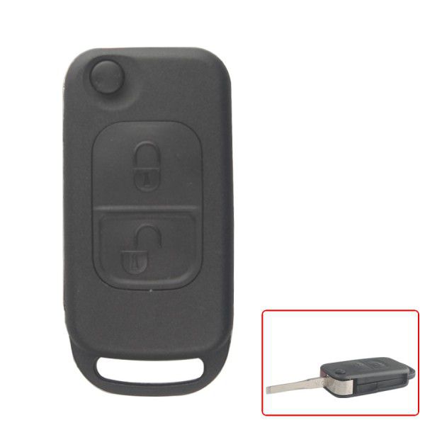 Remote Key Shell 2 Button für New Benz 5pcs /lot