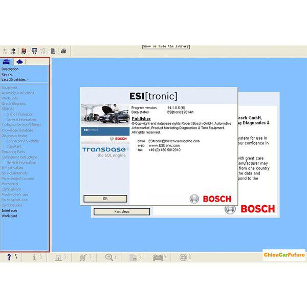 Neuer BOSCH ESI (tronic) 2014.1