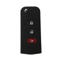 Neue Flip Remote Key Shell 3 Button für Nissan 5pcs /lot