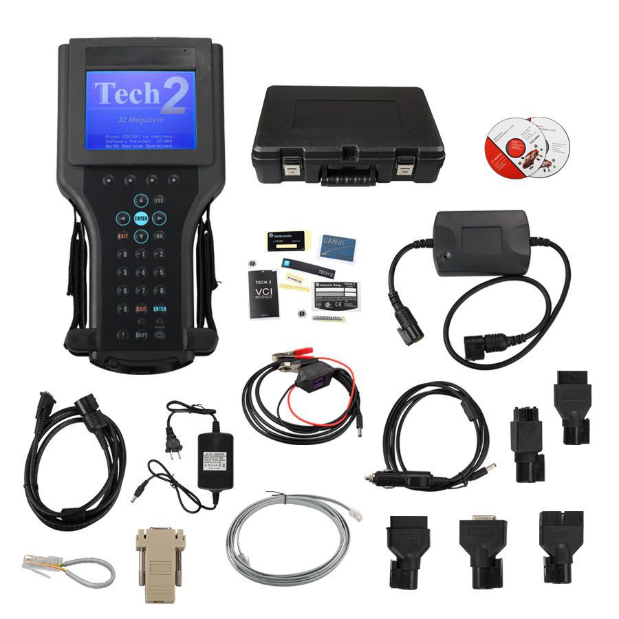 Diagnosescanner Tech2 für GM/SAAB/OPEL/SUZUKI/ISUZU/Holden mit Software-vollem Paket TIS2000