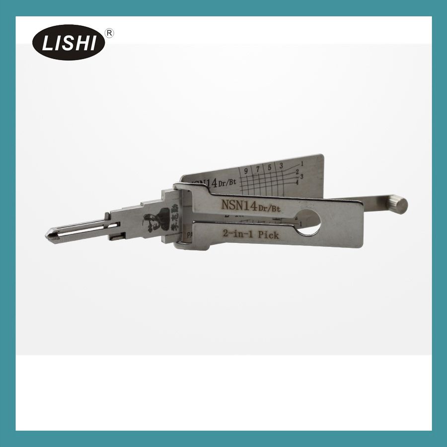 LISHI NSN14 2 -in -1 Auto Pick and Decoder für Nissan Subaru