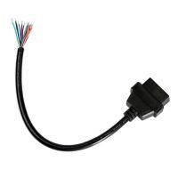 OBD2 16pin Weiblicher Anschluss an das offene OBD-Kabel