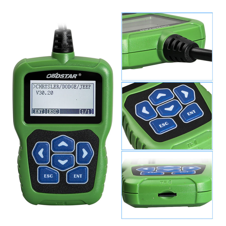 OBDSTAR F104 Chrysler Jeep & Dodge Pin Code Reader and Key Programmer