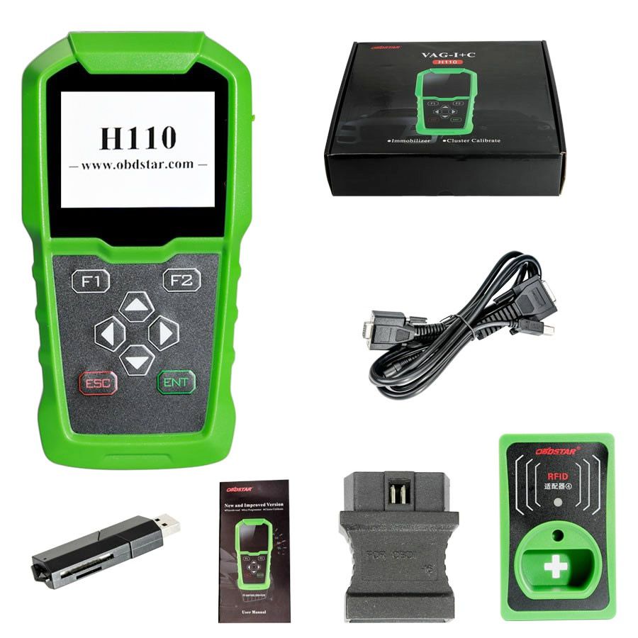 OBDSTAR H110 VAG I +C für MQB VAG IMMO +KM Tool Support NEC +24C64 und VAG 4th 5th IMMO