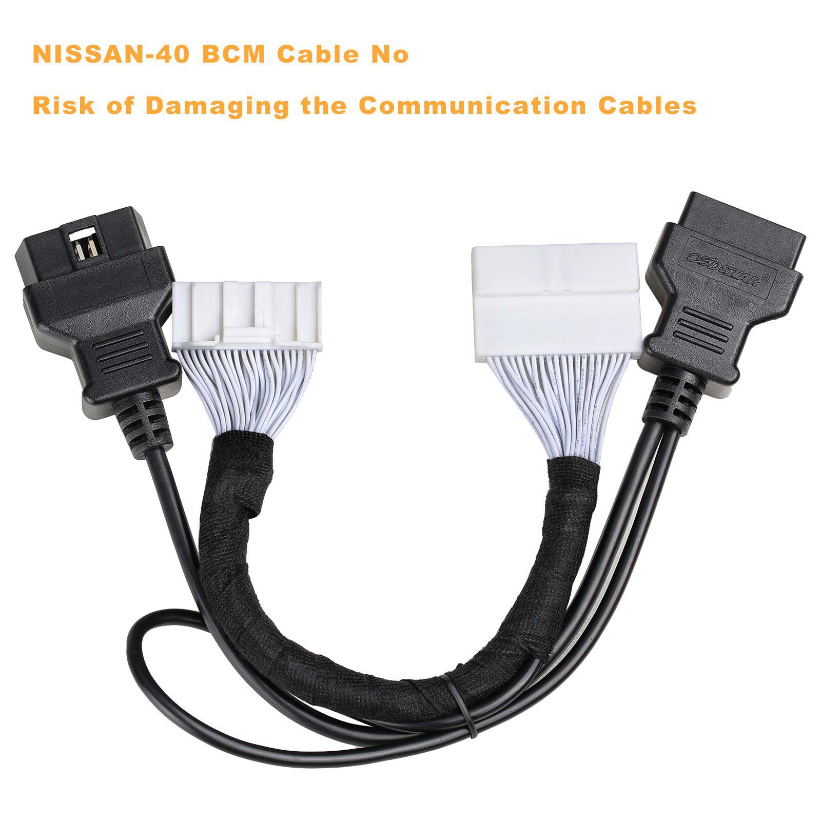 2023 OBDSTAR Nissan 40 BCM Kabel Gateway Konverter für X300 DP PLUS/X300 PRO4/X300 DP Key Master