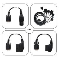 OBDSTAR TCM Connector Kit Vollständiges Set 19 PCS für die Kalibrierung der Transmission Mileage und das Klonen der ECU Arbeiten mit DC706 / G3