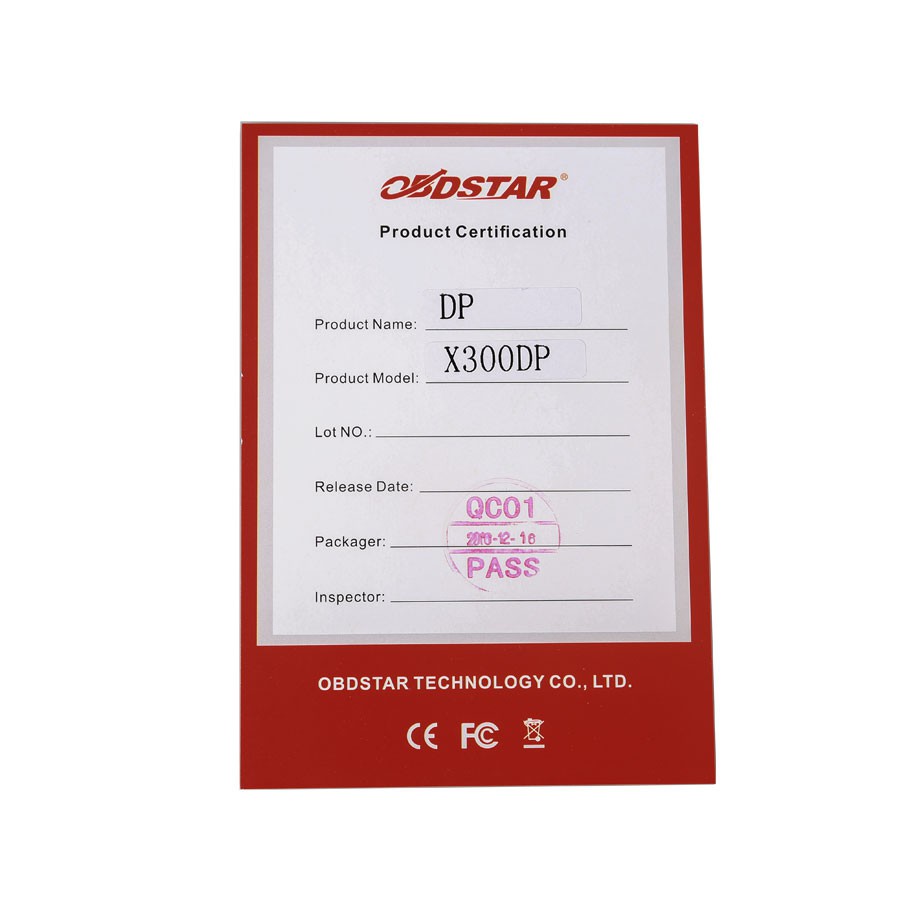 OBDSTAR X300 DP X -300DP PAD Tablet Key Programmer Volle Konfiguration