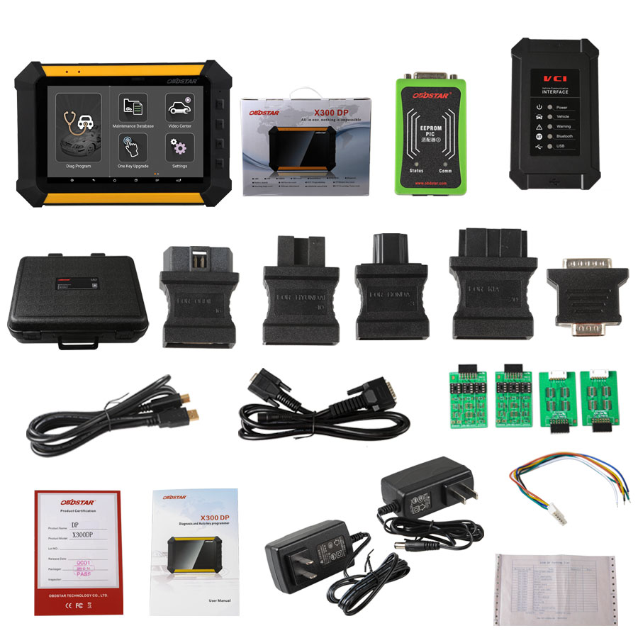 OBDSTAR X300 DP X -300DP PAD Tablet Key Programmer Volle Konfiguration