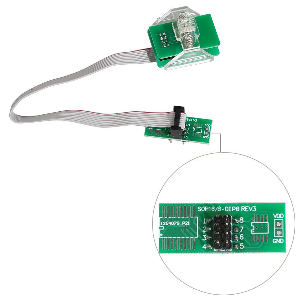 BMW FEM-BDC 95128/95256 Chip IMMO Data Reading 8-PIN Adapter für UPA, Orange5, VVDI Prog, CG Pro