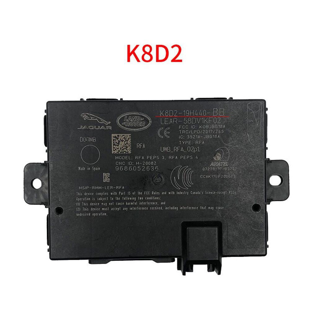 OEM Jaguar Land Rover RFA Modul K8D2 mit Komfort Zugang enthält SPC560B Chip und Daten