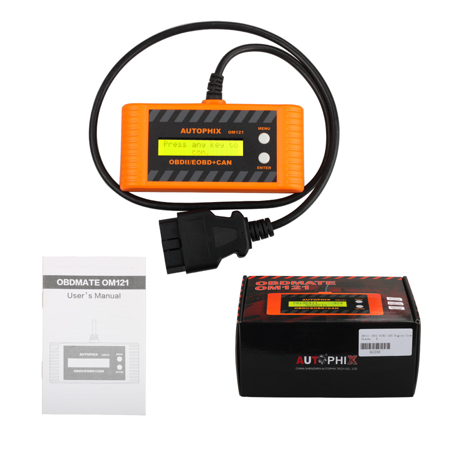 AUTOPHIX OM121 OBD2 EOBD CAN Engine Code Reader