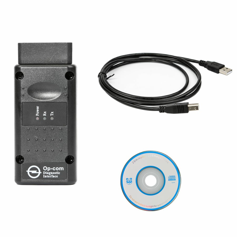 Best Quality Opcom OP -Com Firmware V1.7 2010 /2014V Can OBD2 for OPEL with Single Layer PCB