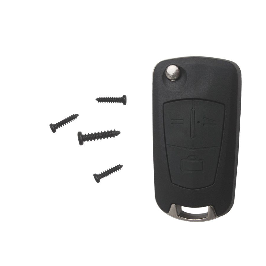 Remote Key Shell 3 Button (HU100A) Für Opel Modified Flip 5pcs /lot