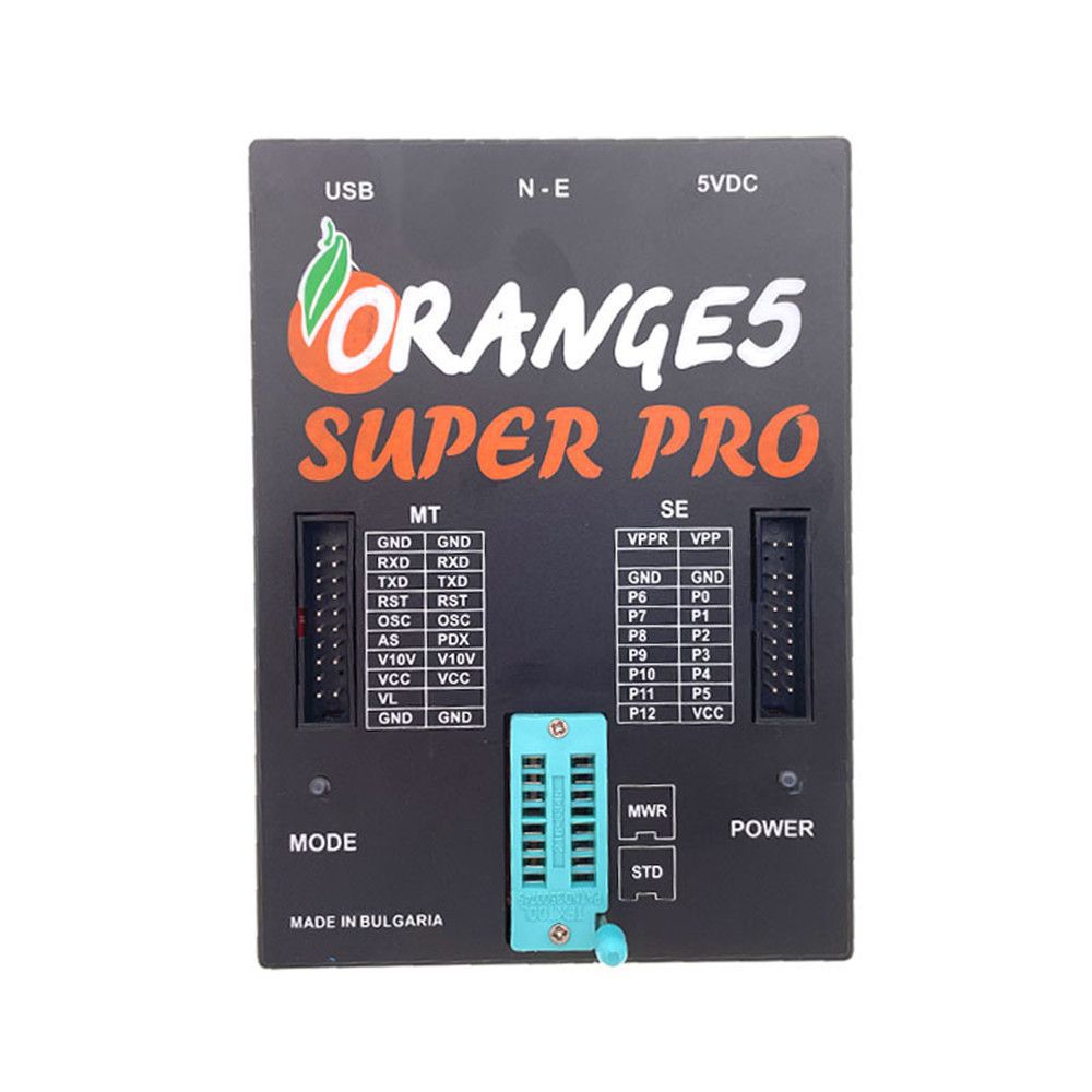 Orange5 Super Pro V1.35 Programmierwerkzeug mit vollem Adapter USB Dongle für Airbag Dash Module voll aktiviert