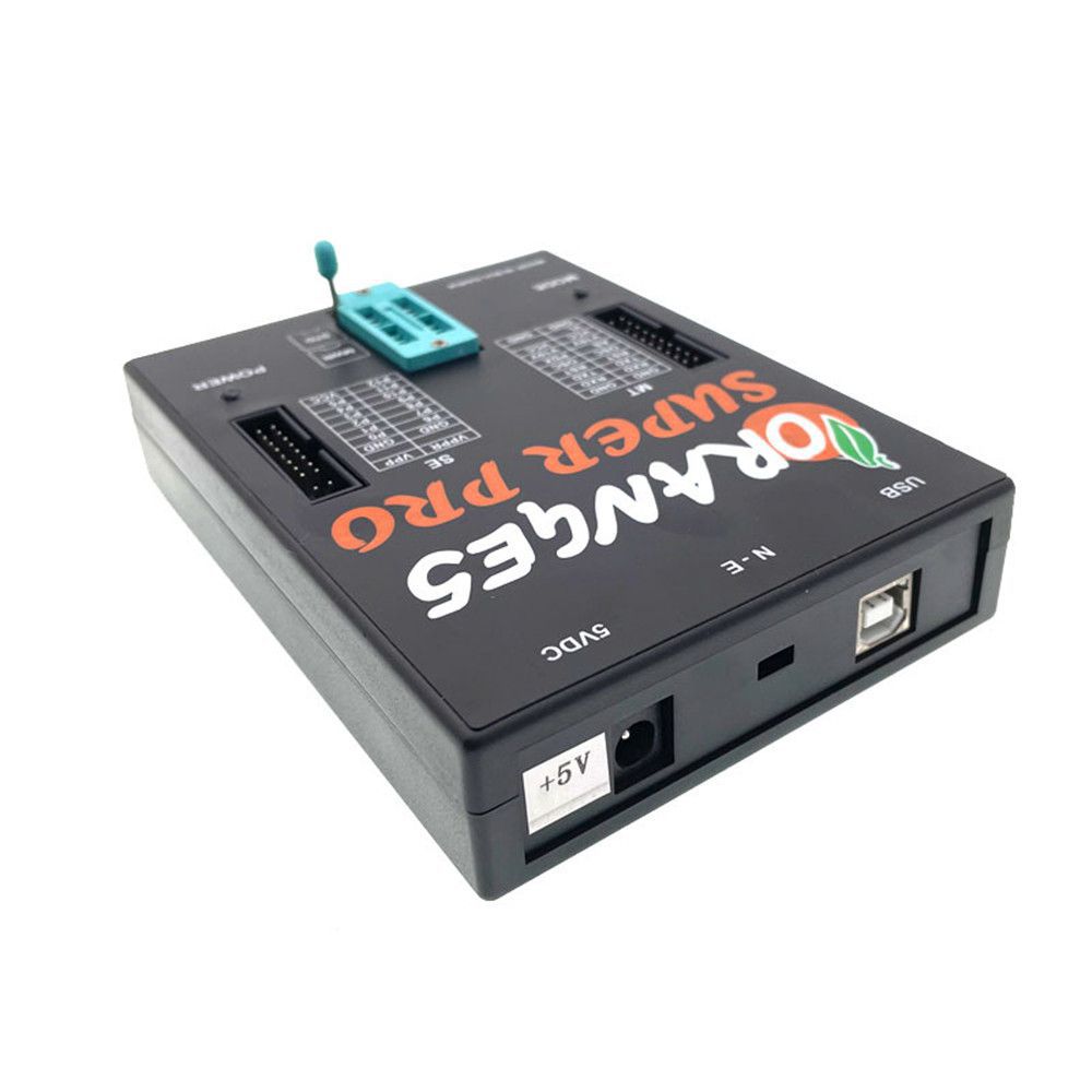 Orange5 Super Pro V1.35 Programmierwerkzeug mit vollem Adapter USB Dongle für Airbag Dash Module voll aktiviert