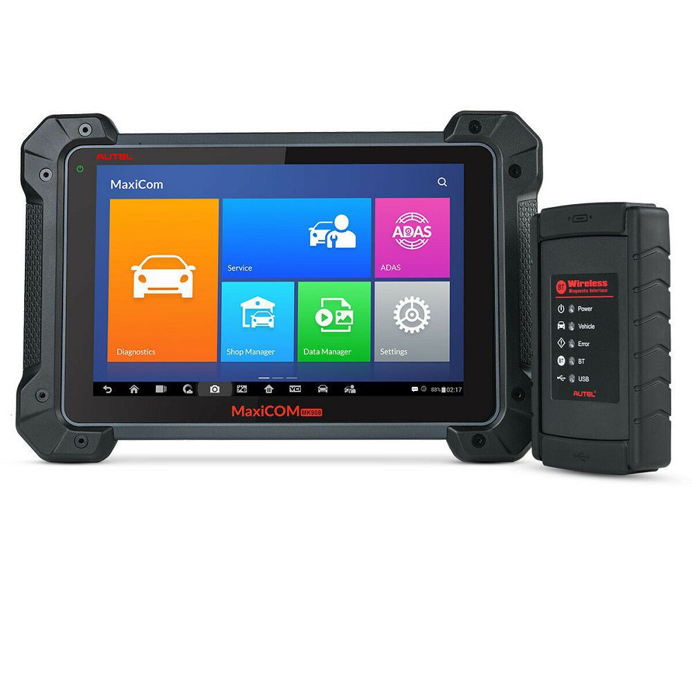 100% Original Author MaxiCOM MK908 Alle System Diagnostic Tool Support ECU/Key Coding Aktualisierte Version von Maxisys MS908