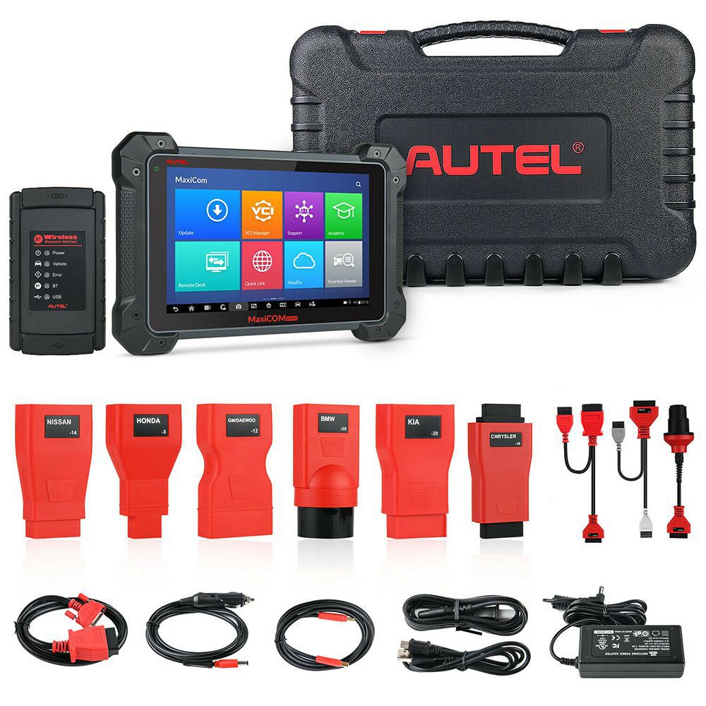 100% Original Author MaxiCOM MK908 Alle System Diagnostic Tool Support ECU/Key Coding Aktualisierte Version von Maxisys MS908