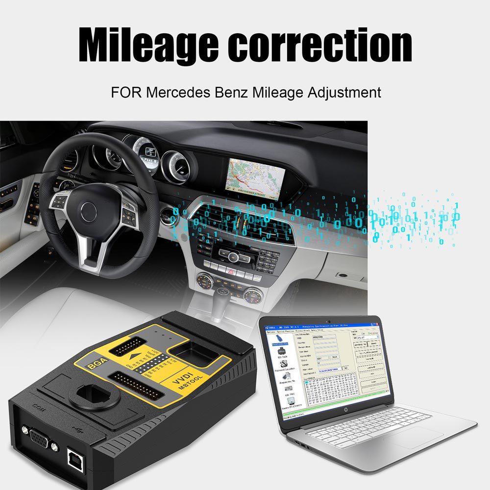 Original Xhorse VVDI MB BGA Werkzeug V5.1.6 Benz Schlüsselprogrammierer einschließlich BGA Rechner Funktion