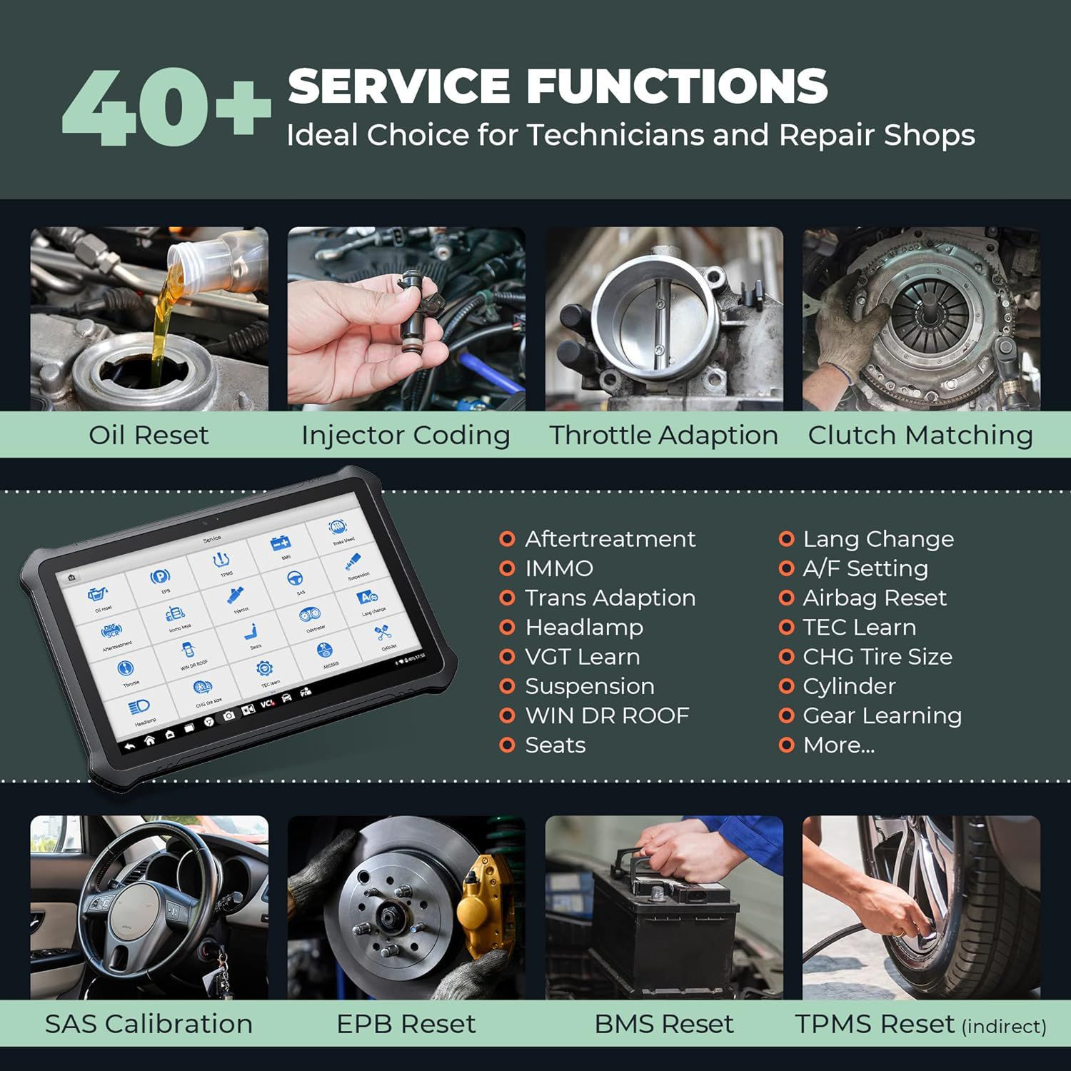 2024 OTOFIX D1 MAX Vollsystemdiagnose Bi-Directional Scanner Unterstützung ECU Coding DoIP, CAN FD 40+ Services