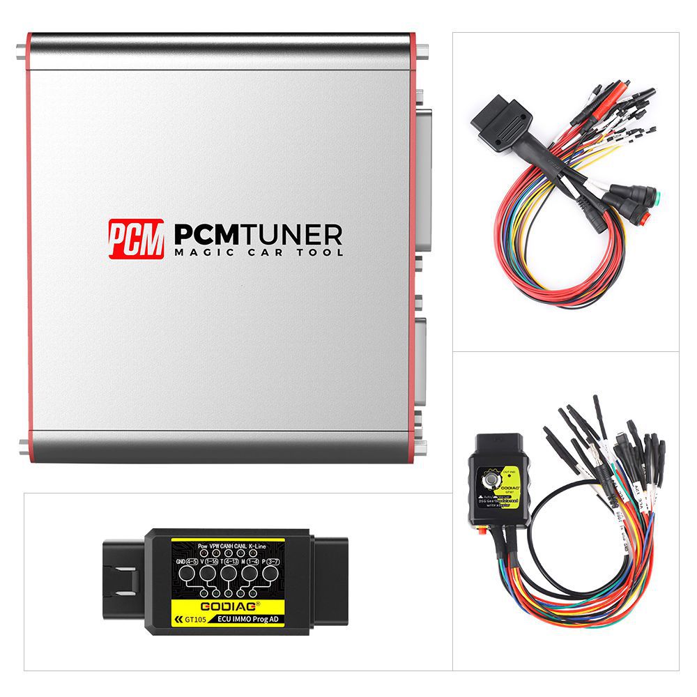 PCMtuner ECU Programmierer 67 Module in 1.GODIAG GT107 DSG Getriebe Daten Lesen/Schreiben Adapter mit GT105-Breakout Tricore Kabel