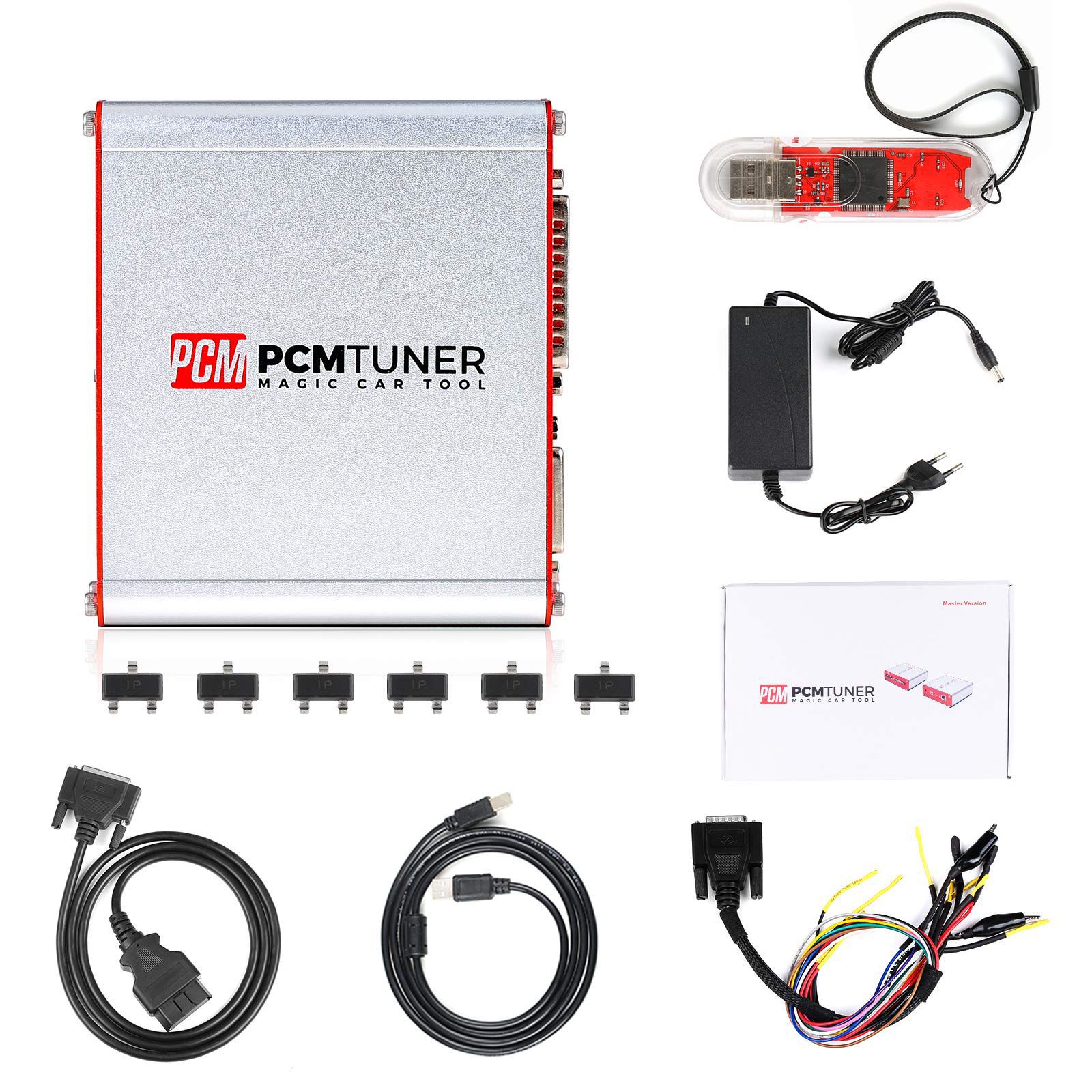 PCMtuner ECU Programmierer mit 67 Modulen mit Silikonkoffer und Kunststoff Tragebox