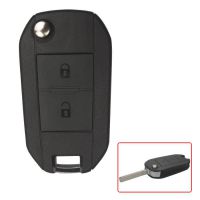 Remote Key Shell 2 Button VA2 Für Peugeot Modified Flip 5pcs /lot