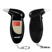 Professionelle LED -Display -Blase Alkohol Tester Betrunkener Fahrtest Portable Alkohol -Detektor Keychain Nüchternheit Tester