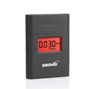 Portable 360 Grad rotierendes Mundstück rote Hintergrundbeleuchtung Accurate Breath Alcohol Tester LED Licht Alkohol