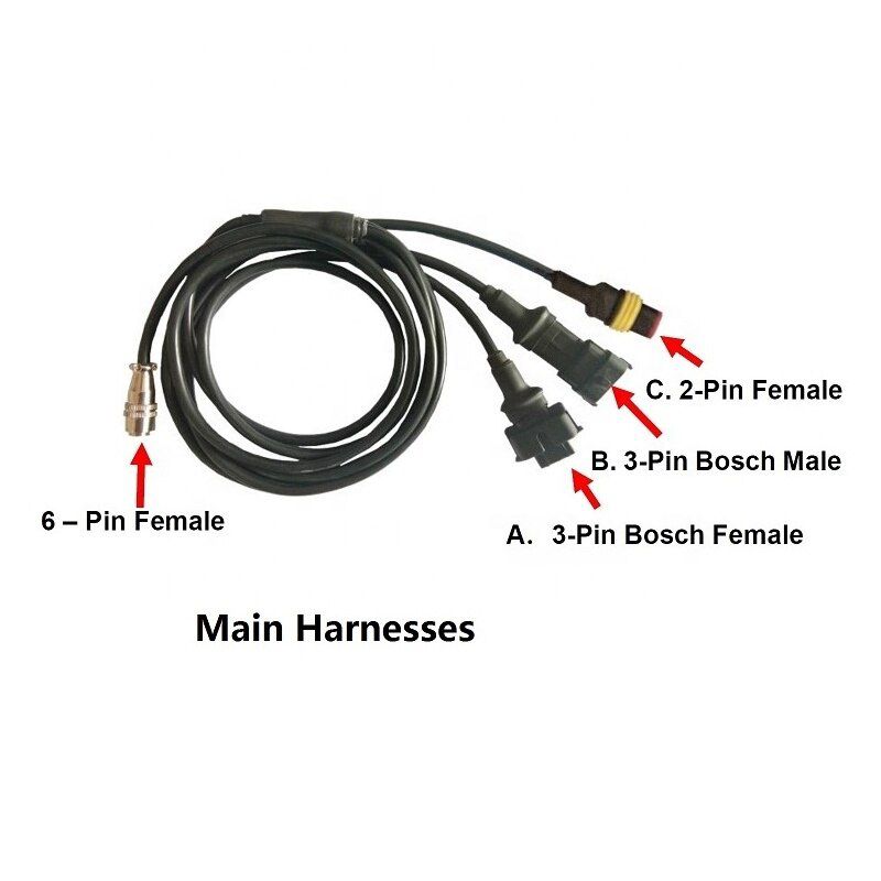 RA-3000 Common Rail Druck- und Regelventil-Stromprüfer-Diagnosegerät für BOSCH DENSO DELPHI CUMMINS