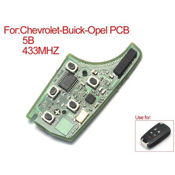 Remote Board 5 Tasten 433MHZ für Chevrolet Buick Opel