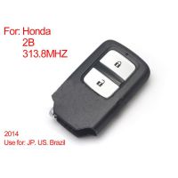 Remote Control Key 2Buttons 313.8MHZ (Blau) für Honda Intelligent
