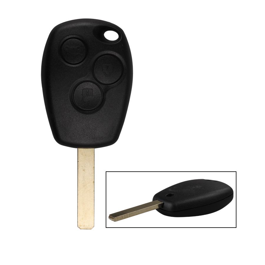 3 Taste Remote Control Key 433MHZ 7947 Chip für Renault