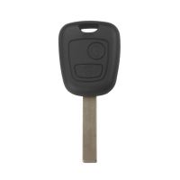 Remote Key 2 Button 434MHZ HU83 2B (mit Groove) für Citroen 10pcs/lot