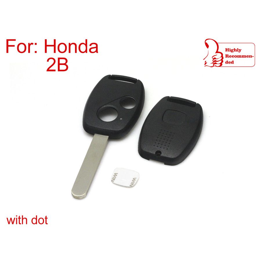 Remote Key Shell 2 Button für Honda 5pcs /lot