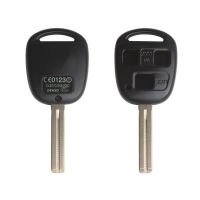 Remote Key Shell 3 Button TOY48 (lang) Golden Brand For Lexus 10pcs /lot