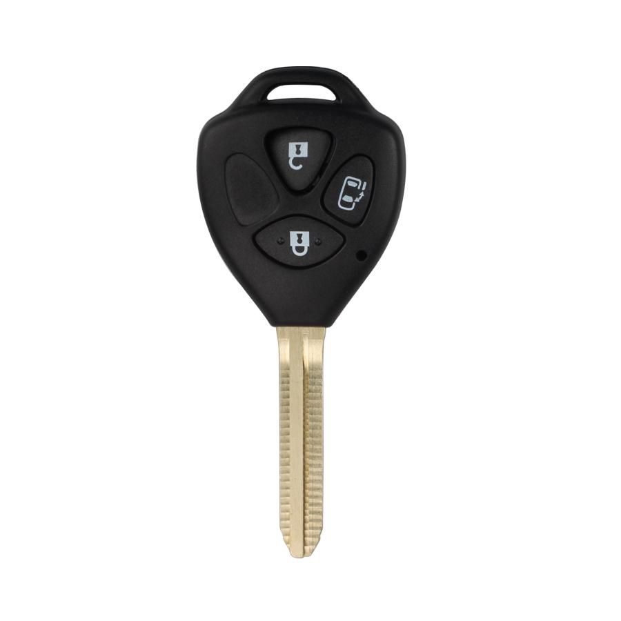 Remote Key Shell 3 Button Without Sticker for Toyota 5pcs /lot