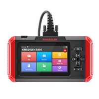 S800 OBD2 Scanner ABS SRS ECM TCM 4 Systeme 15 setzt lebenslange freie Ölbremse SAS IMMO Zurücksetzen Auto OBD2 Scanner