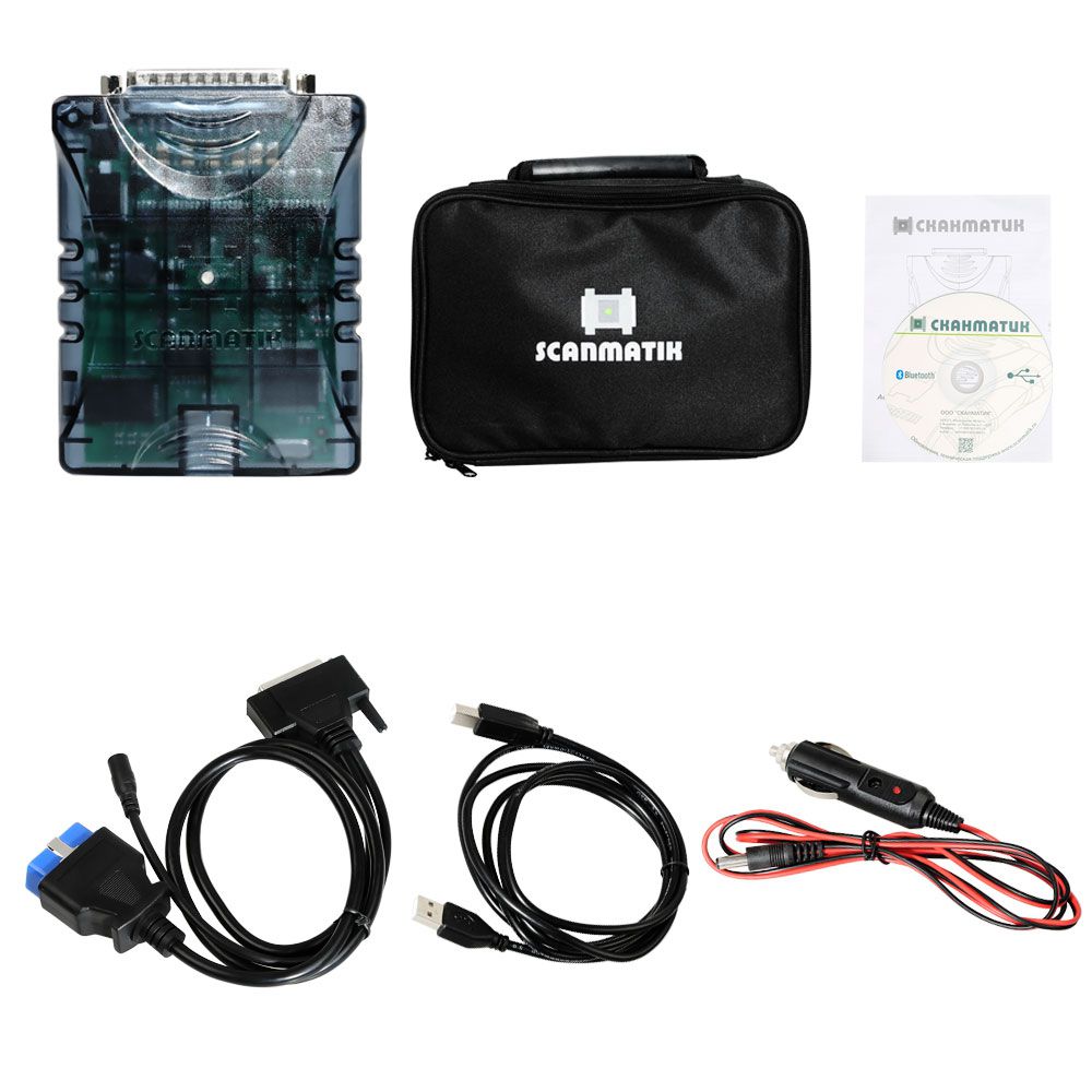 Scanmatik 2 PRO Professional Multi -Diagnostic & SAE J2534 /RP1210 Programmiergerät Arbeit auf Windows und Android