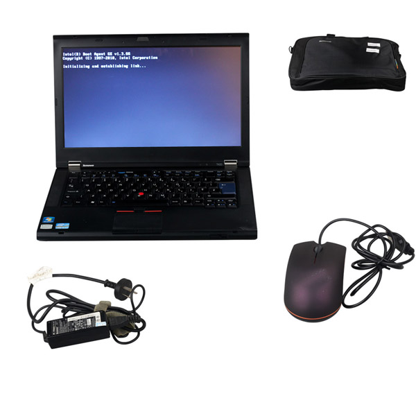 Zweite Hand Lenovo T420 I5 CPU 2.50GHz 4GB Memory WIFI DVDRW Laptop Für Piwis Tester II /BMW ICOM /MB SD C4