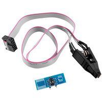 SOIC8 SOP8 Test Clip for EEPROM 93CXX /25CXX /24CXX in -Circuit Programmierung auf USB Programmer TL866CS TL866A EZP2010