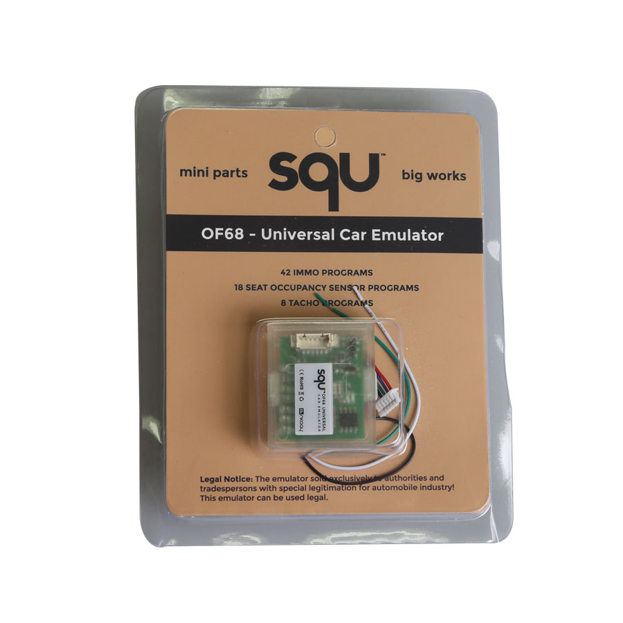 SQU OF68 Universal Car Emulator Mini Parts Big Works