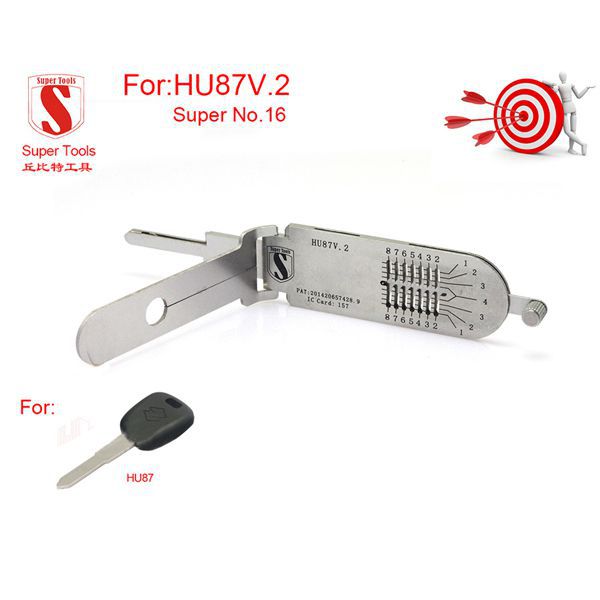 Super Auto Decoder und Pick Tool HU87 V2 (genau)