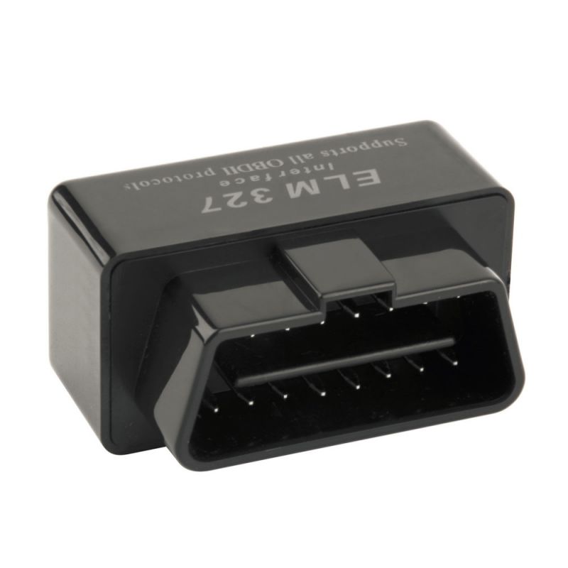 SUPER MINI ELM327 Bluetooth Version OBD2 Diagnostic Scanner Software V2.1 (schwarz)