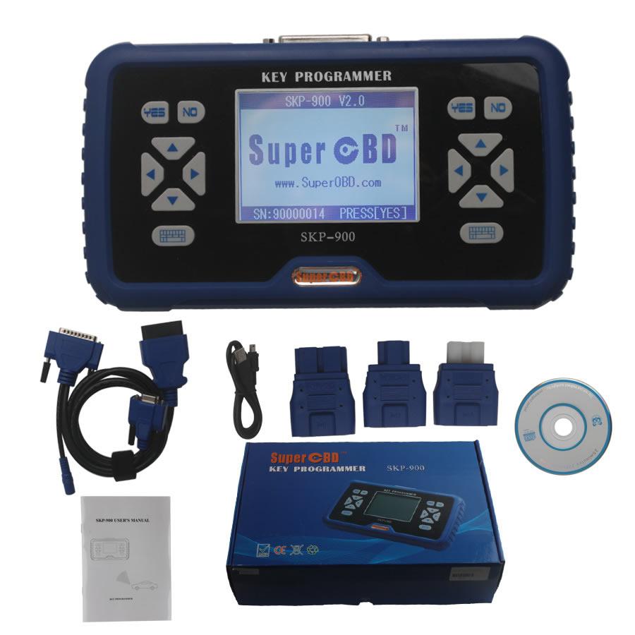 SuperOBD SKP -900 Hand held OBD2 Auto Key Programmer Portugiesische Version 4.1