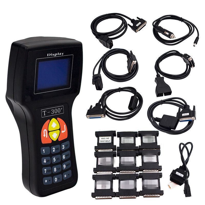 Newest T300 T300 + Key Programmer for Universal Cars Immobilizer Key Decorder V17.8 Spanische Version