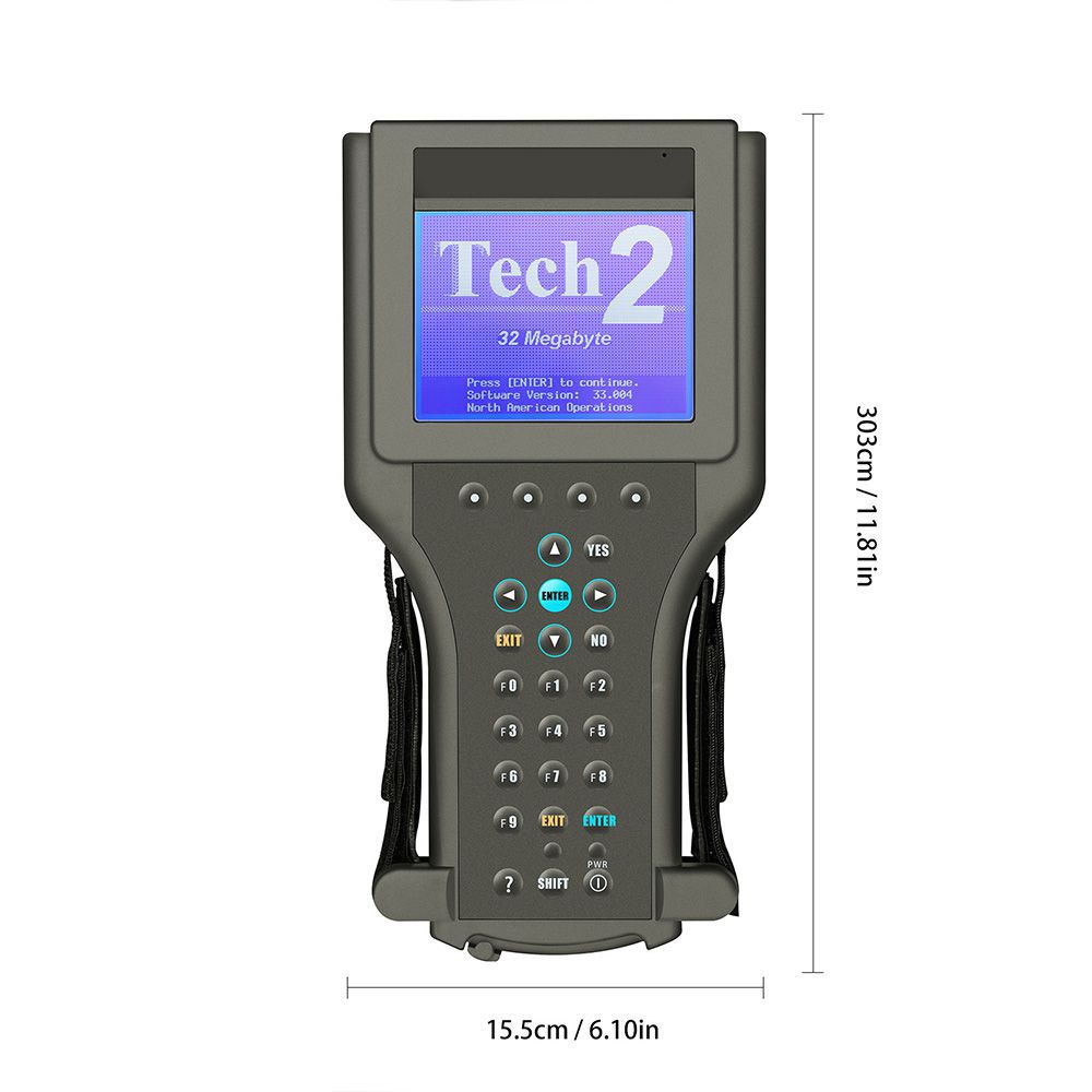 Tech2 Diagnostic Scanner for GM/Saab/Opel/Isuzu/Suzuki/Holden with TIS2000 Software Full Package in Carton Box Free Shipping