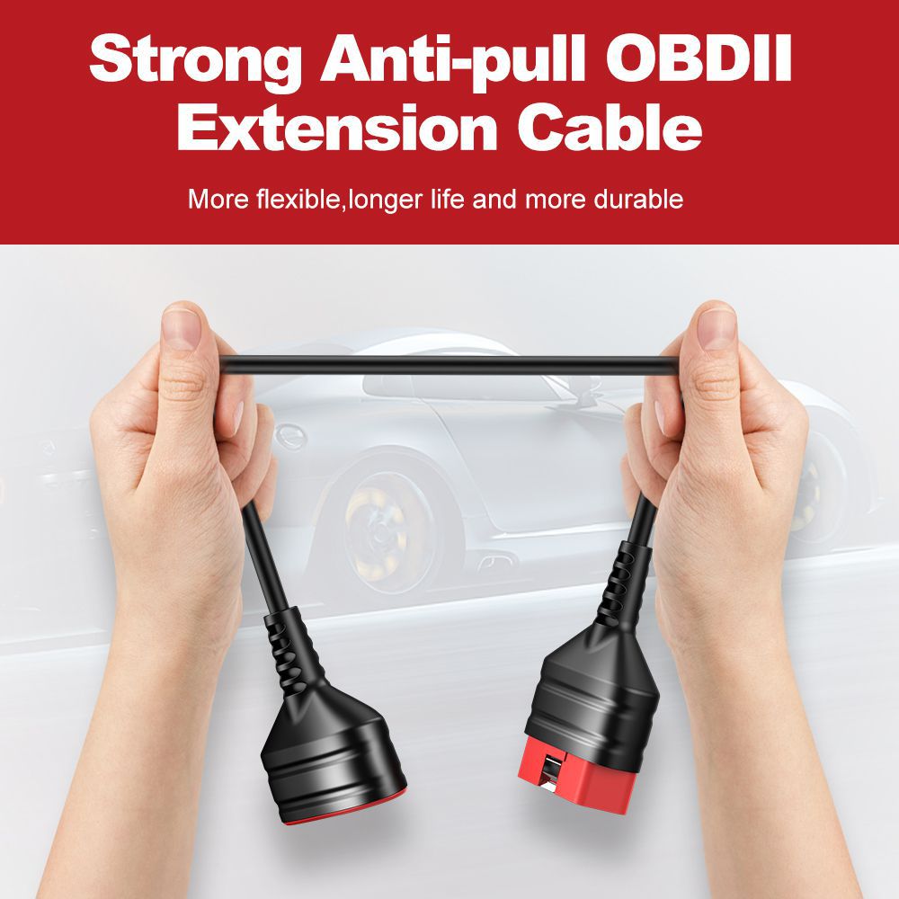 ThinkDiag OBD2 Extended Connector 16Pin Male to Female Original Extension Cable for Easydiag 3.0/Mdiag/Golo