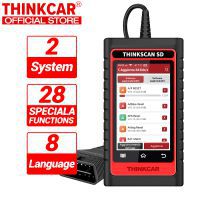 THINKCAR Thinkscan SD2 OBD2 Automotive Scanner ABS SRS Professionelle Diagnosewerkzeuge Alle System Free UpdateCode Reader