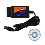 ELM327 V1.5 Plastic OBDII EOBD CANBUS Scanner Without FT232RL Chip